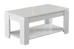 Comfortale Sofabord 104 cm med Oppbevaringshylle