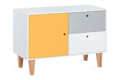 Concept Kommode Hvit / Grå / gul