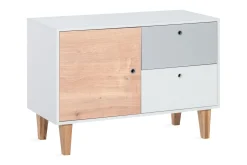 Concept Kommode Hvit / Grå / Natur