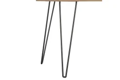 Concord Skrivebord 106 cm med Oppbevaring Skuff Grå/Natur/Sv