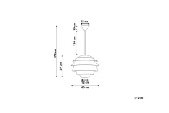 Congo Taklampe 40 cm