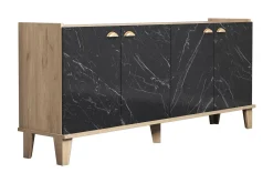 Console Eik|Marmor