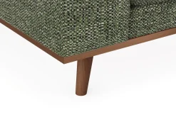 Copenhagen Premium 4-personers Højrevendt L-formet Dyb Chaiselongsofa i Chenille