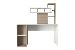 Coralle Skrivebord 140 cm med Oppbevaringshyller