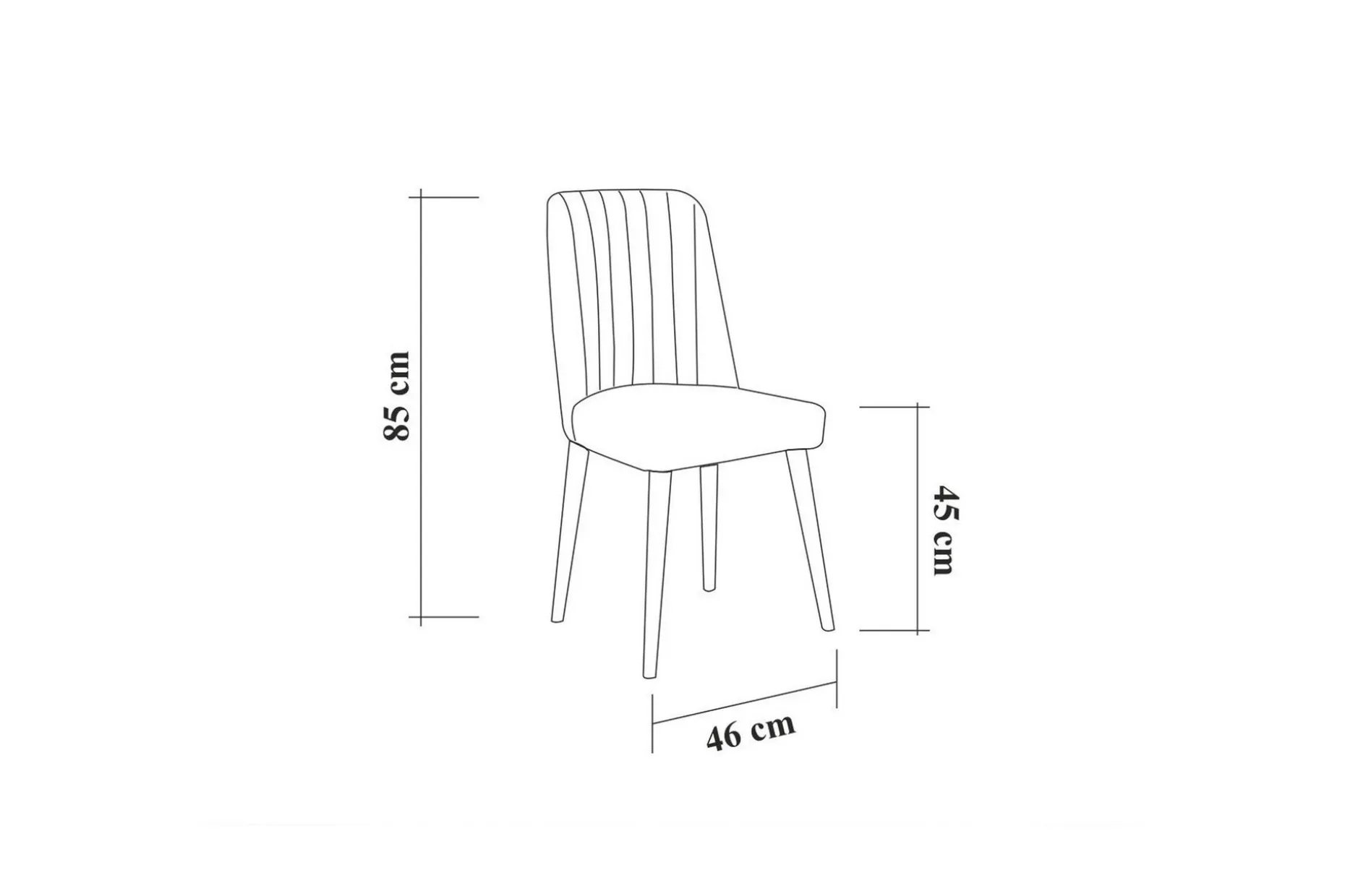 Corralez Stol 85 cm