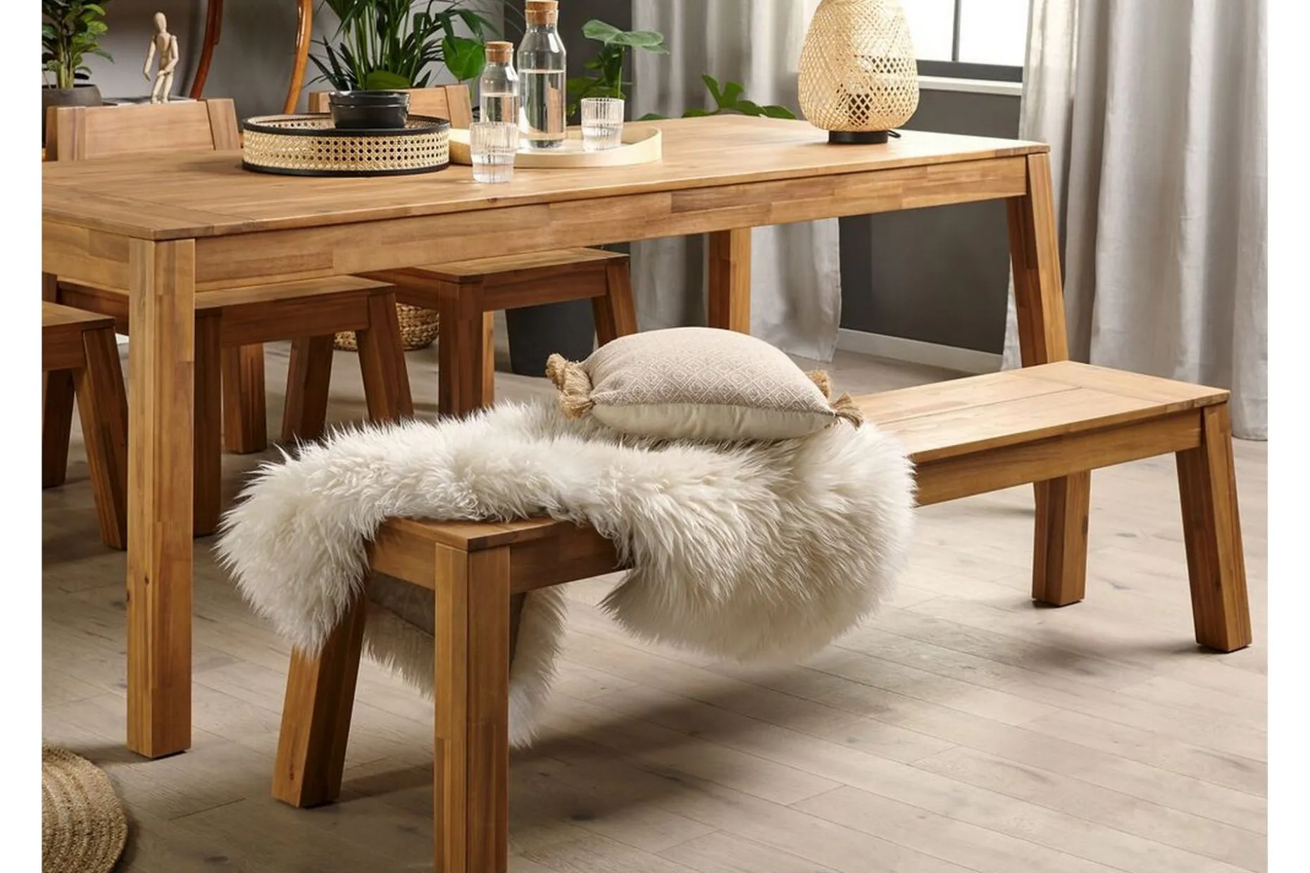 Coteto 3-seters Sittebenk 160 cm
