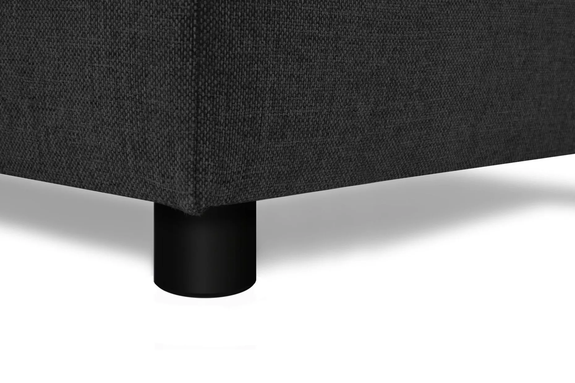 Crazy 4-seters U-formet Sofa med Dobbeldivan i Stoff