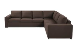 Crazy 5-seters Vendbar L-formet Large Hjørnesofa i Stoff