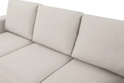 Crazy 3-seters Vendbar L-formet Sjeselongsofa i Stoff