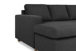 Crazy 7-seters Vendbar U-formet XX-Large Hjørnesofa med Divan i Stoff