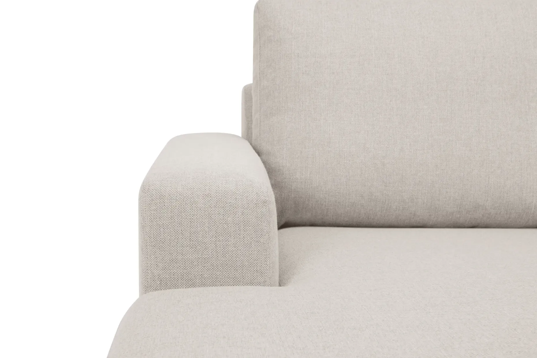Crazy 7-seters Vendbar U-formet XX-Large Hjørnesofa med Divan i Stoff
