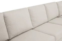 Crazy 7-seters Vendbar U-formet XX-Large Hjørnesofa med Divan i Stoff