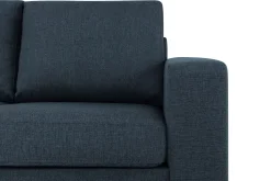 Crazy 3-seters Venstrevendt L-formet Sjeselongsofa i Stoff