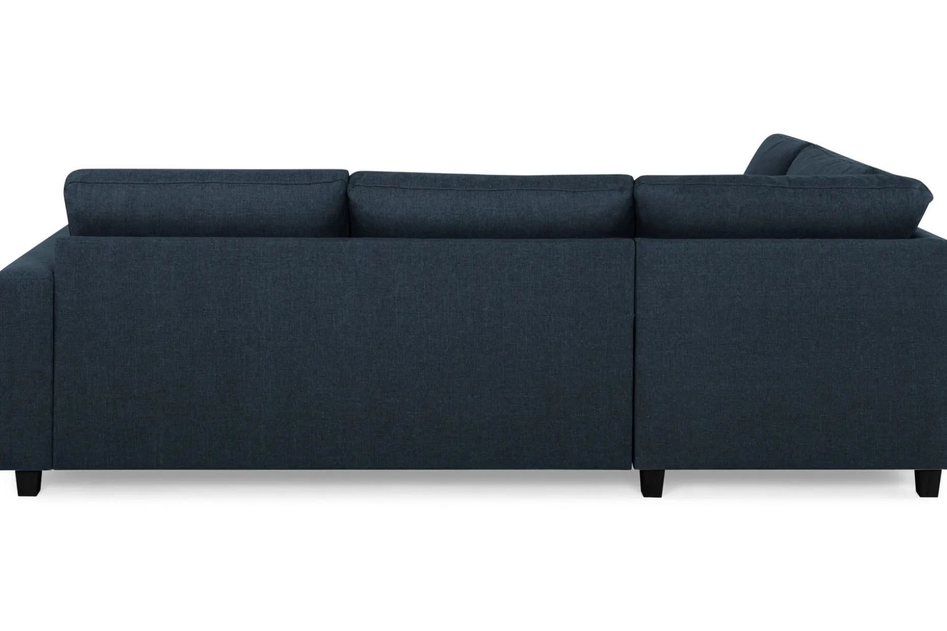 Crazy 3-seters Venstrevendt L-formet Sjeselongsofa i Stoff
