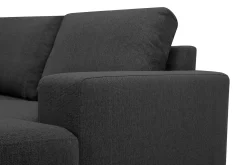Crazy 5-seters Venstrevendt U-formet Sofa med Divan og Sjeselong i Stoff
