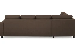 Crazy 4-seters Venstrevendt U-formet Large Sofa med Divan og Sjeselong i Stoff