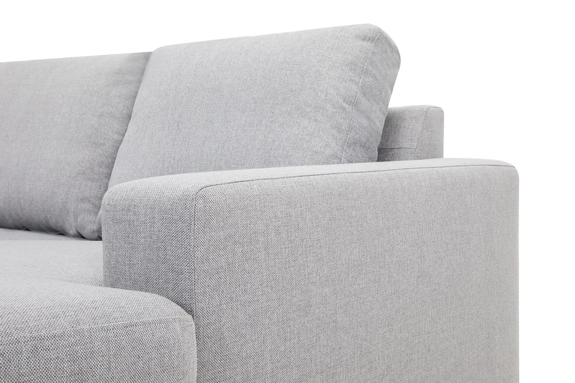 Crazy 5-seters Venstrevendt U-formet X-Large Sofa med Divan og Sjeselong i Stoff