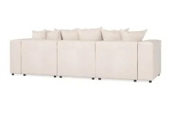 Cubo 4-seters Dyp Modulsofa med Divan i Stoff