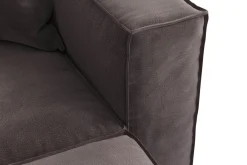 Cubo 4-seters L-formet Dyp Modulsofa med Divan i Fløyel