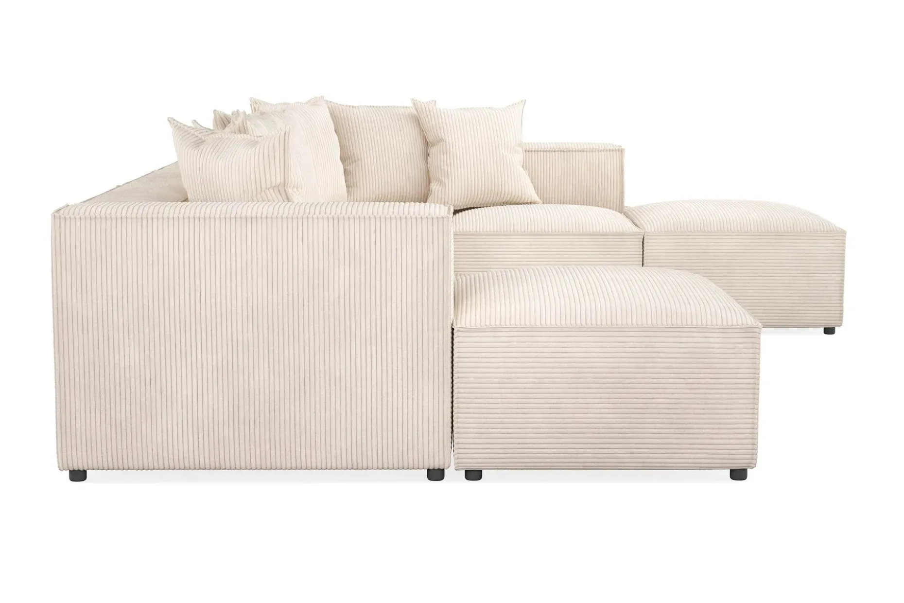 Cubo 5-seters U-formet Dyp Modulsofa med Divan og Sjeselong i Manchester