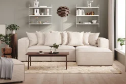 Cubo 4-seters Vendbar L-formet Dyp Modulsofa med Divan i Manchester