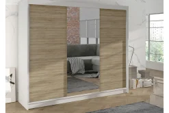 Cyria Garderobe med Speil 200x215 cm