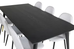 Daicy Spisegruppe 180 cm inkl. 6 Ypas Stoler
