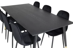 Daicy Spisegruppe 180 cm inkl. 6 Ypas Stoler