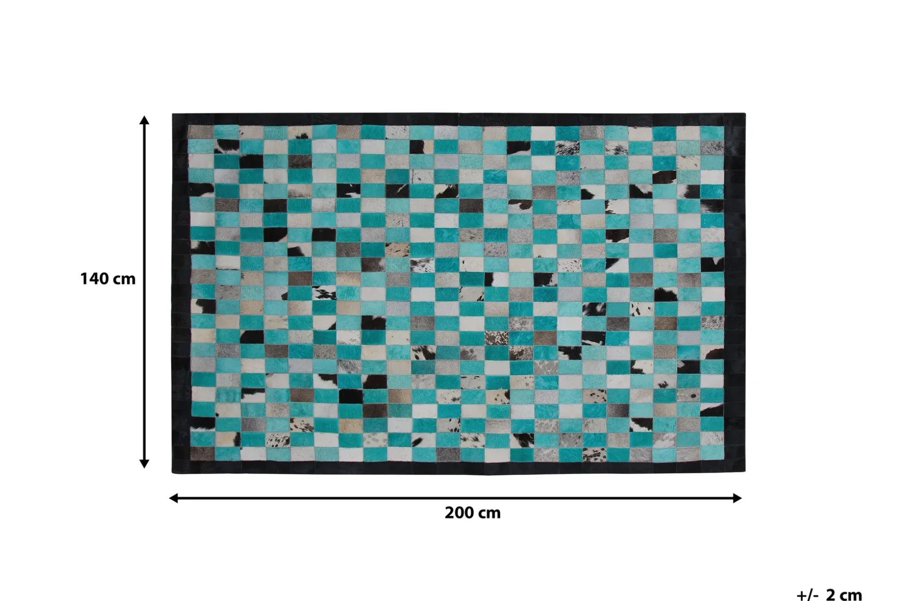 Daleisa Matte 140x200 cm Lær
