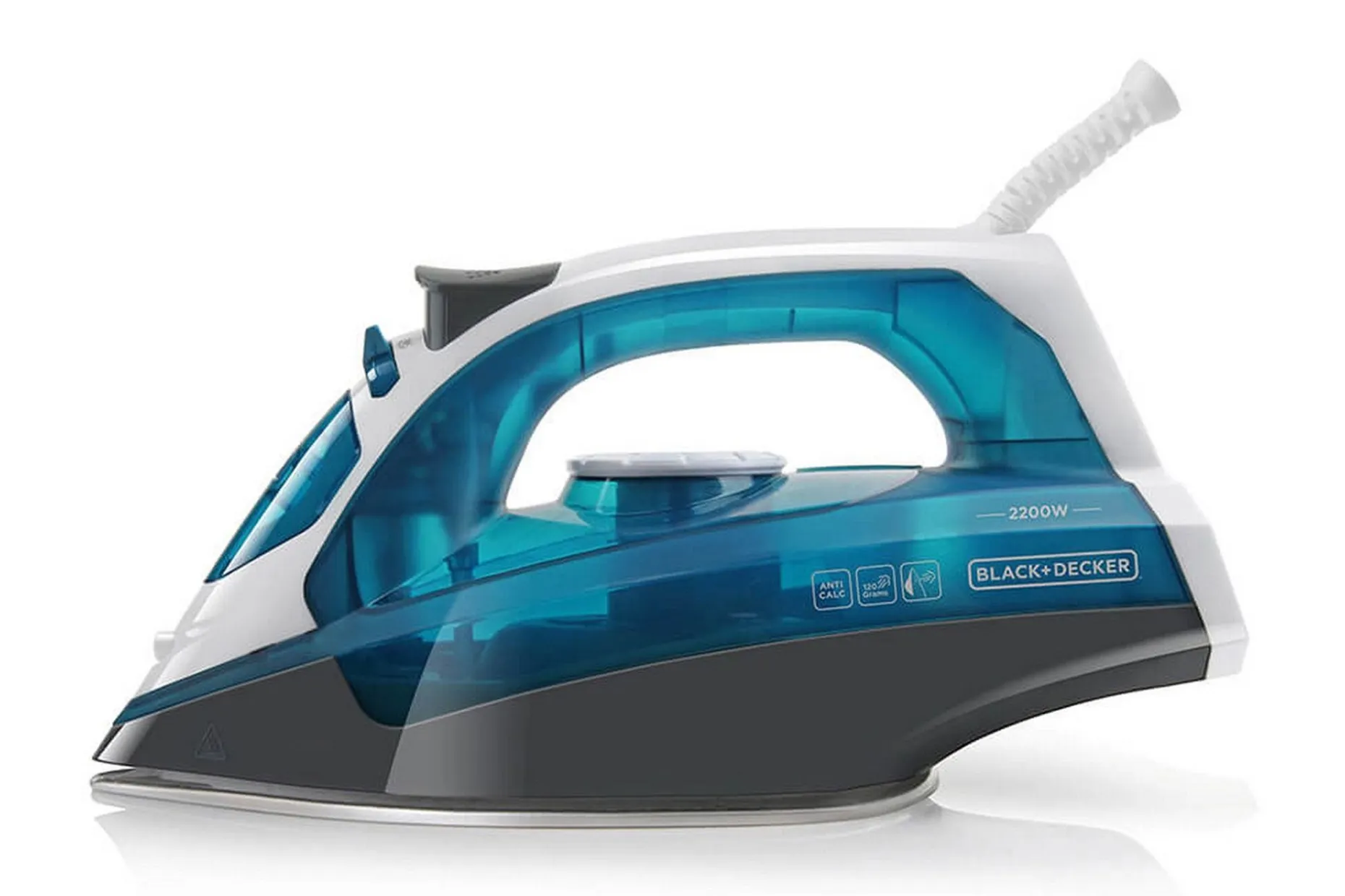 Dampstrykejern Black+Decker 2200W Blå