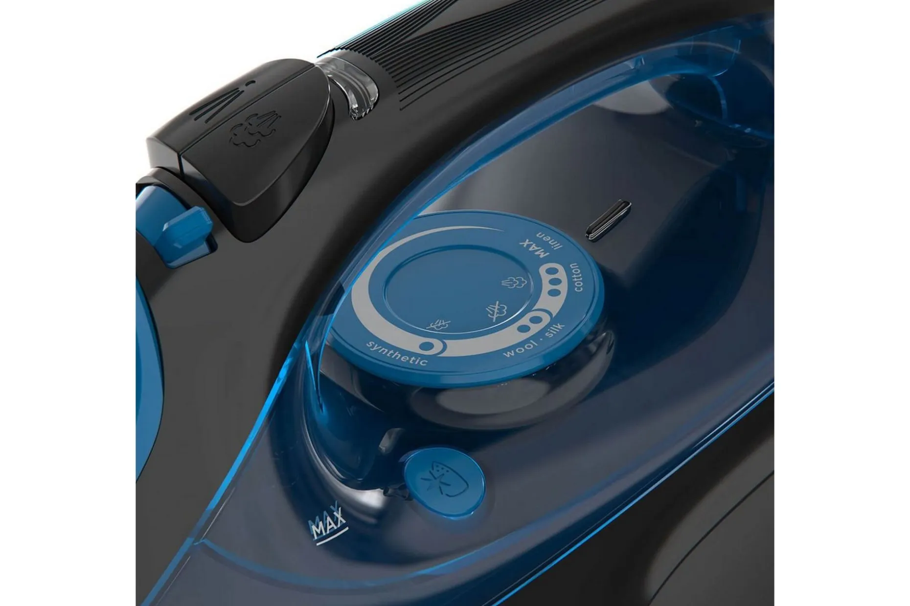 Dampstrykejern Black+Decker 2600W Blå