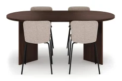 Dano Spisebord 180 cm med 4 Katy Spisestoler