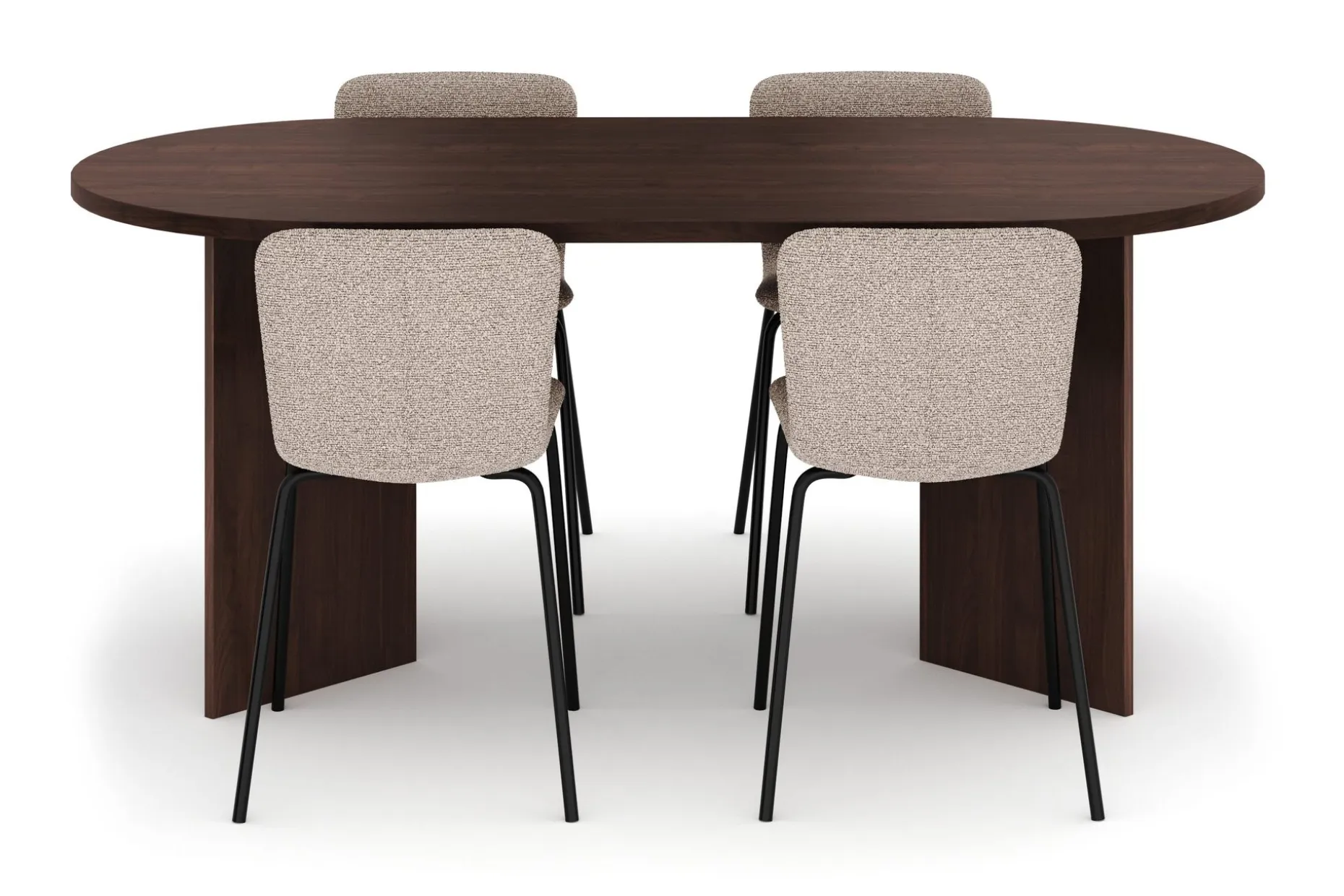 Dano Spisebord 180 cm med 4 Katy Spisestoler