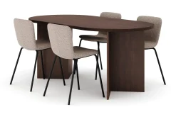 Dano Spisebord 180 cm med 4 Katy Spisestoler