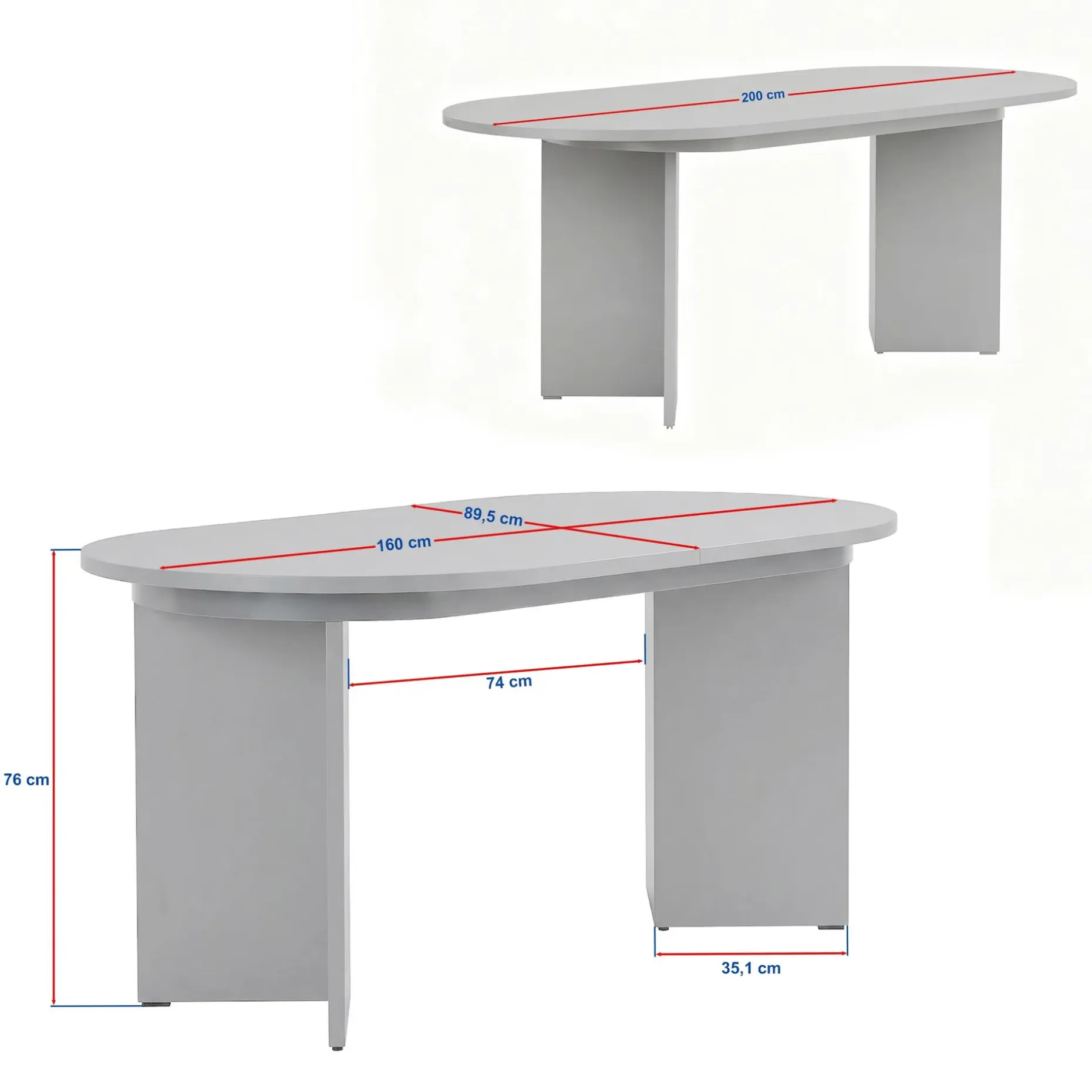 Dano Uttrekkbart spisebord 160-200 cm