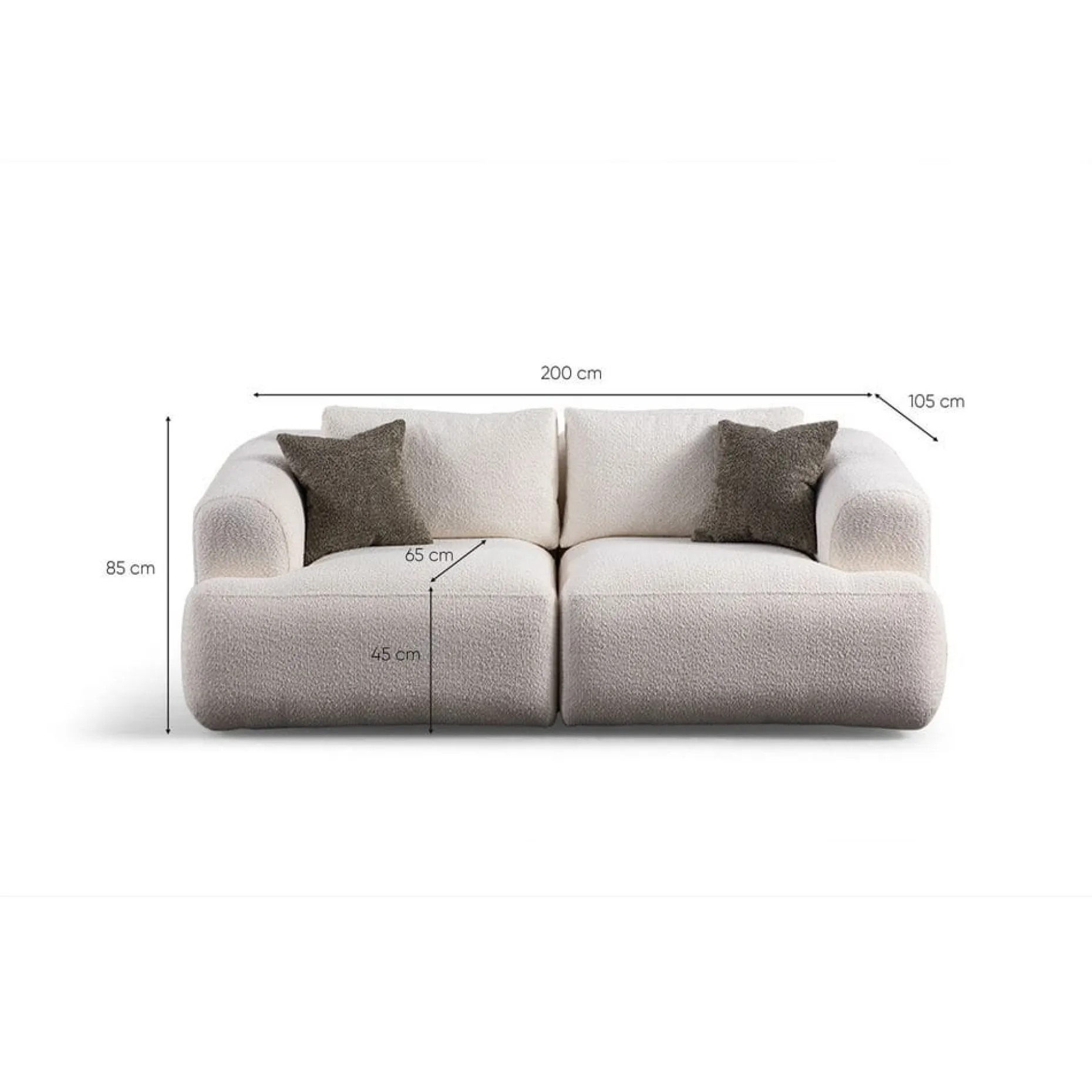 Dashwood 2-seters sofa