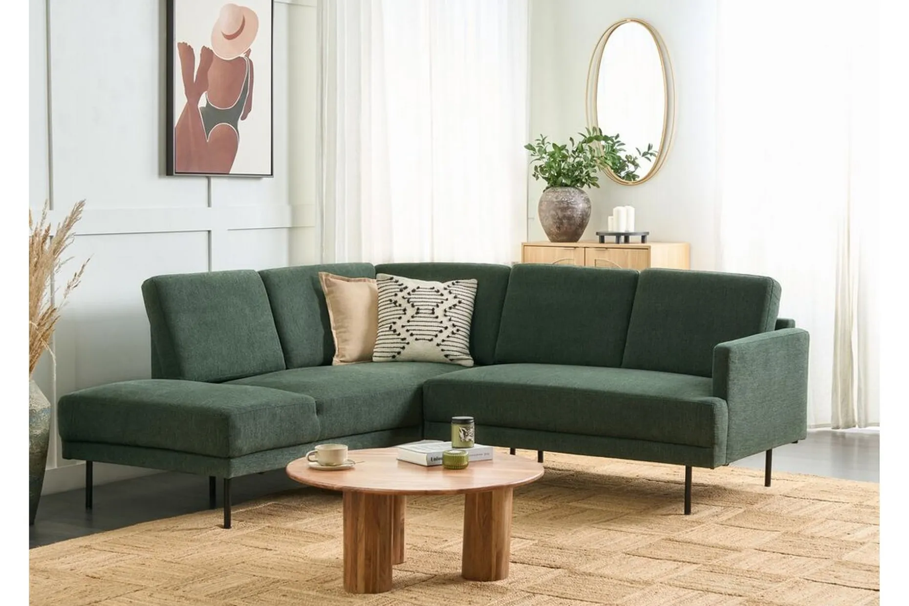 Deajna Hjørnesofa 4-seter