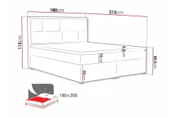 Deco Kontinentalseng 180x215 cm