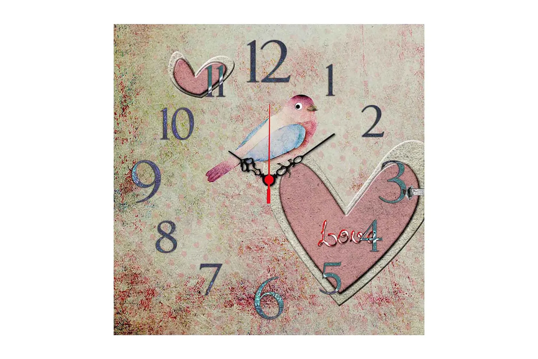 Decorative MDF Clock 40x40