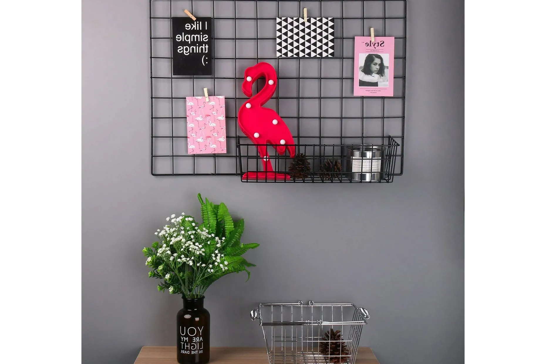 Decorative Metal Wall Accessory 16x38