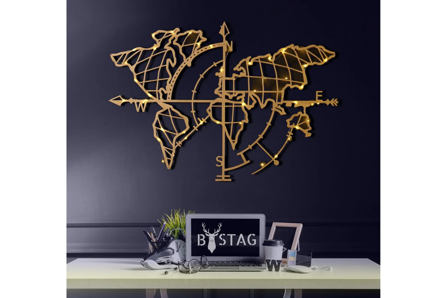Decorative Metal Wall Accessory 65x95