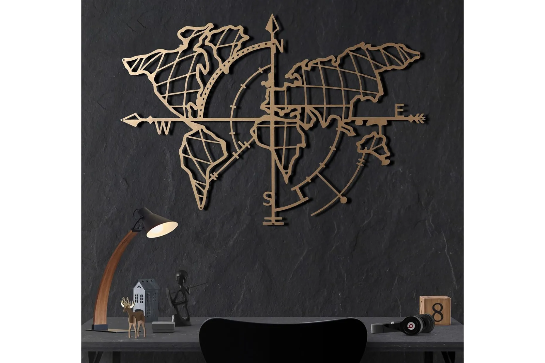Decorative Metal Wall Accessory 65x95