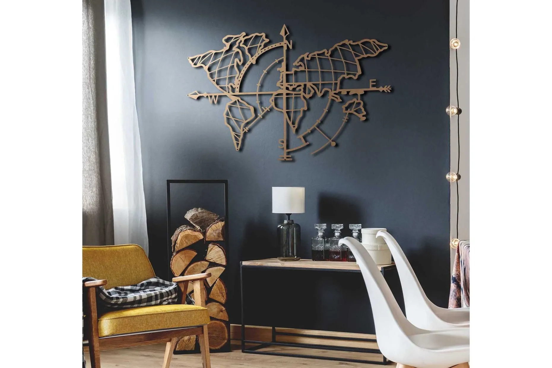 Decorative Metal Wall Accessory 65x95