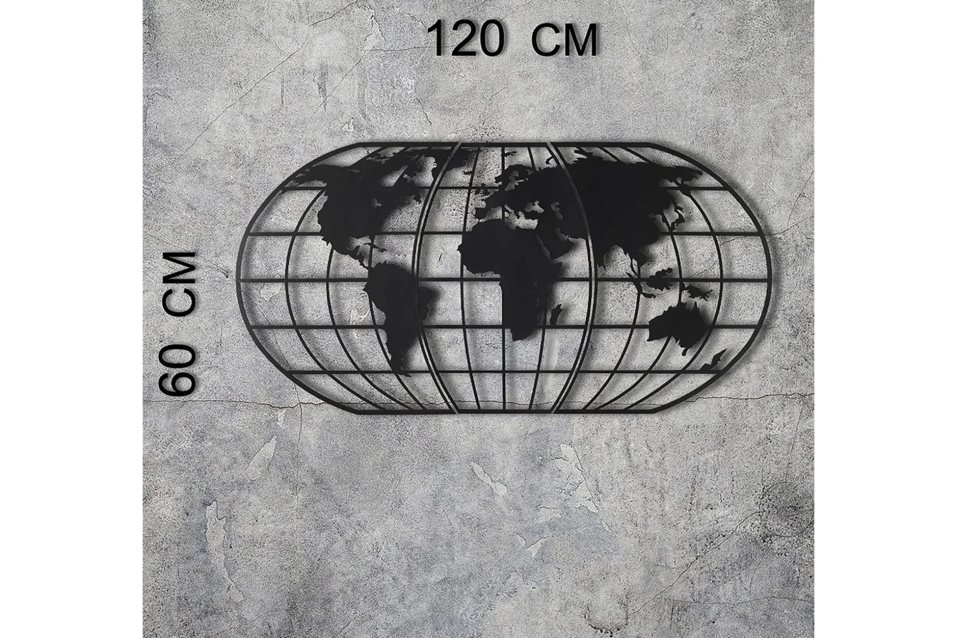 Decorative Metal Wall Accessory 60x120