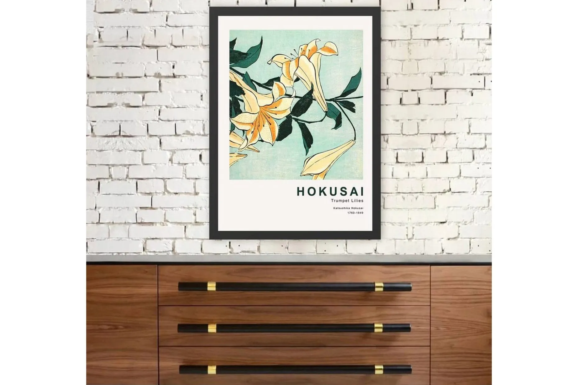 Dekorativt innrammet maleri Wenaomont Frameo flerfarget (55 x 75 cm)