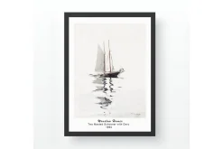 Dekorativt innrammet maleri Toranland Ticoman flerfarget (35 x 45 cm)