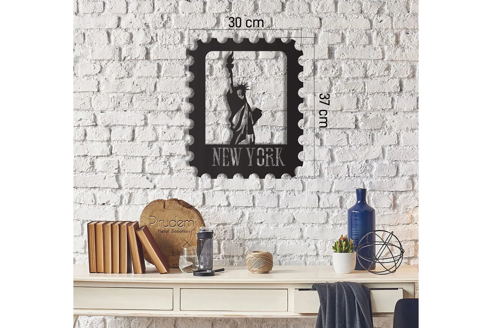 Dekorativ Veggdekor 30x37 cm
