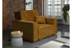 Denegal Bäddfåtölj Dark yellow