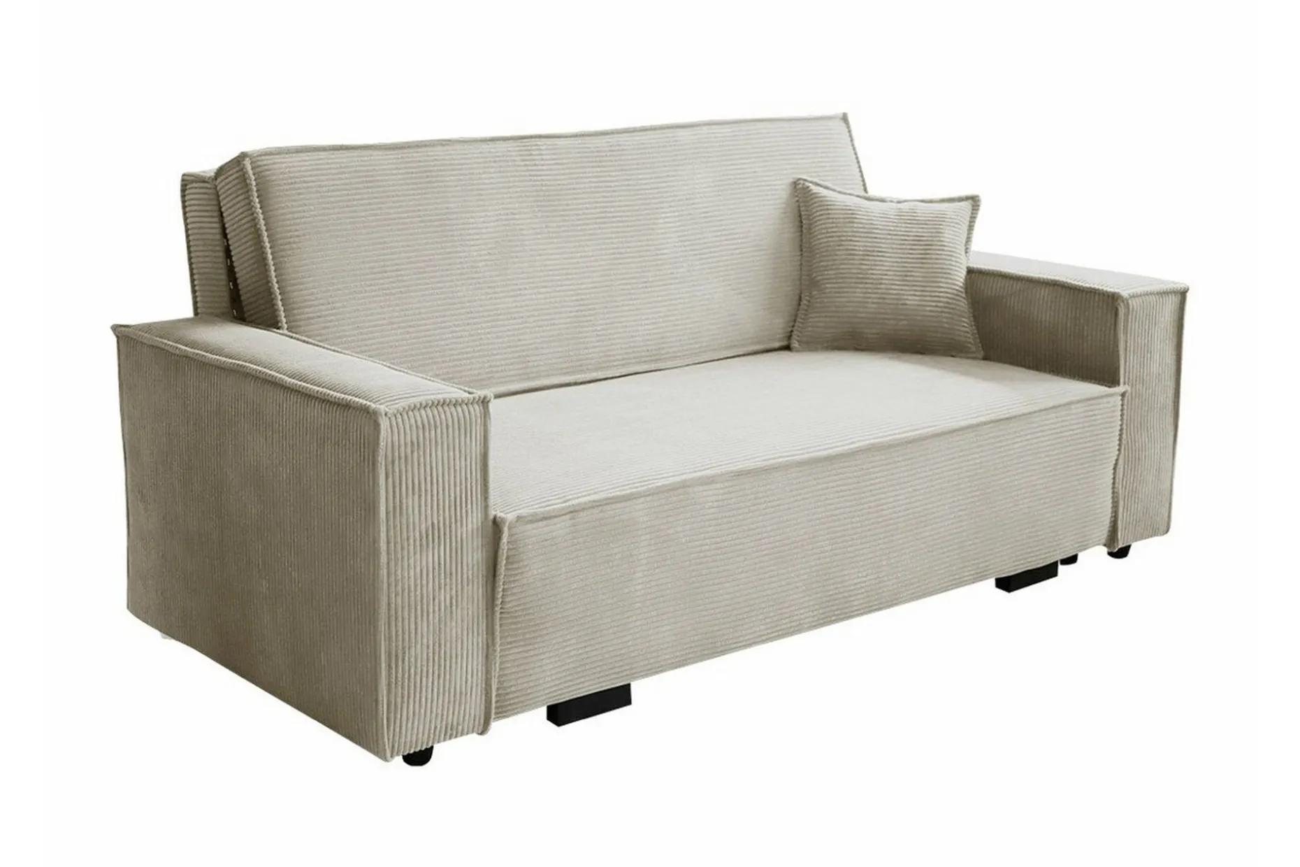 Denegal 2-sits Bäddsoffa beige