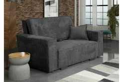 Denegal 2-sits Bäddsoffa Dark grey